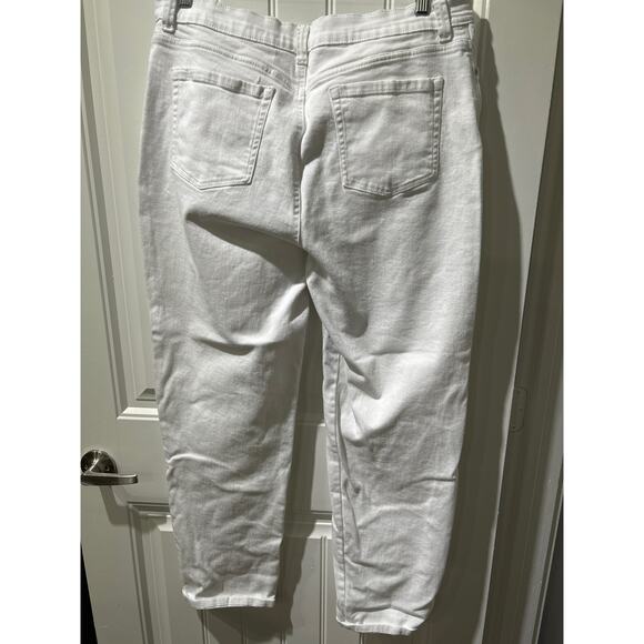 Gloria Vanderbilt Amanda White Jeans - Size 16, Pre-owned - Picture 5 of 5